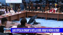 Ilang BI officials na idinadawit sa pastillas scheme, humarap sa pagdinig ng Senado