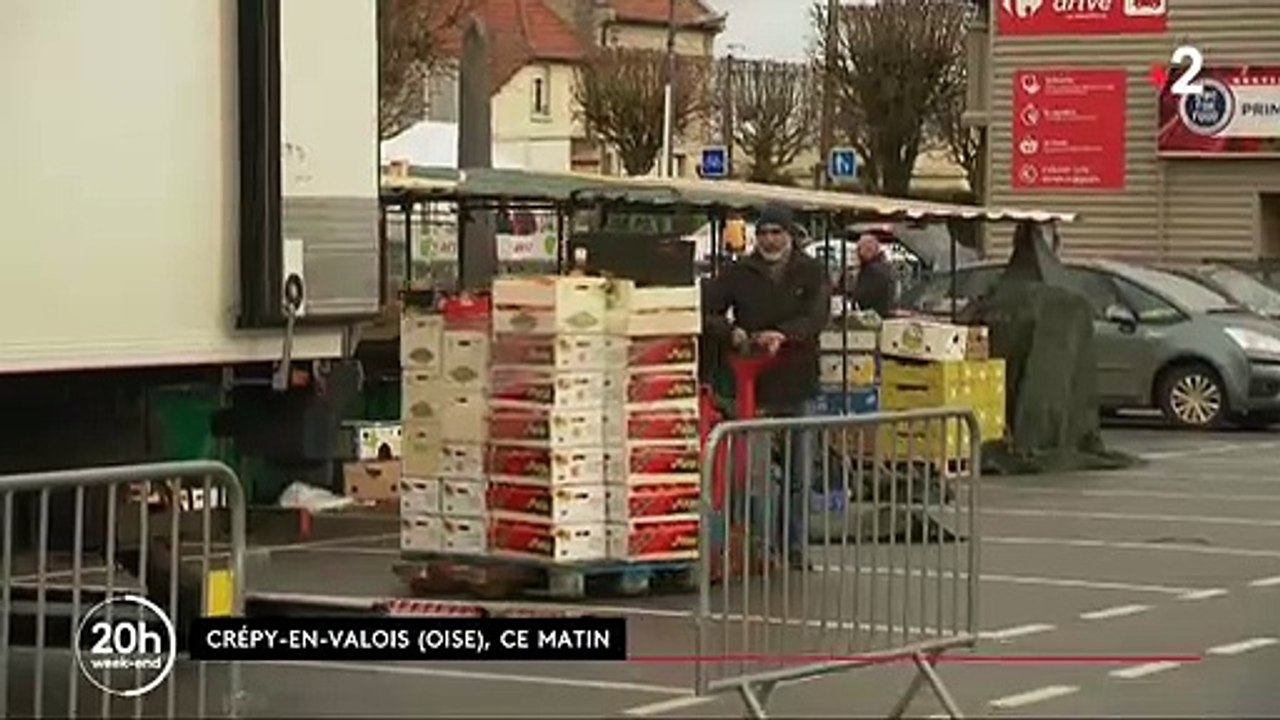 Virus - Oise : L'étrange décision d'interdire le marché en plein d'air mais de laisser ouvert le supermarché dans un espace clos à quelques mètres de distance !