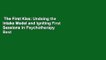 The First Kiss: Undoing the Intake Model and Igniting First Sessions in Psychotherapy  Best