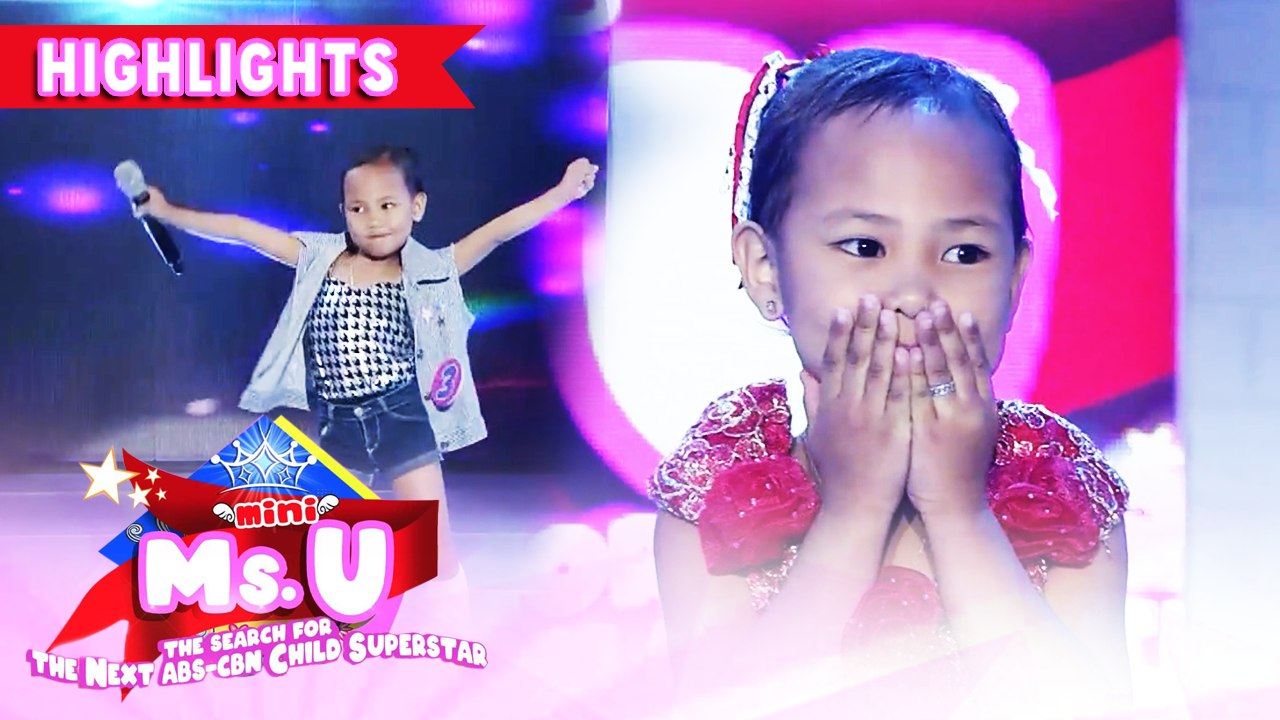 Princess Aquino emerges as Mini Miss U of the day | It's Showtime Mini Miss U