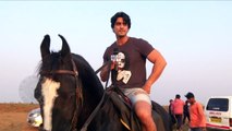 SARSENAPATI HAMBIRRAO: गश्मीर जेव्हा पहिल्यांदा घोड्यावर बसला | Gashmeer Mahajani's FIRST HORSE RIDE
