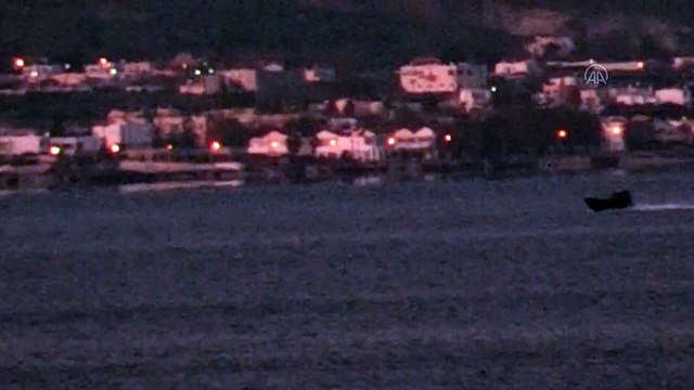 Yunan güvenlik güçleri, düzensiz göçmen botlarını zorla geri döndürdü - MUĞLA