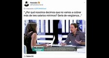 Archivo / El vídeo que deja a Pablo Iglesias una vez más retratado a cuenta de la acumulación de salarios