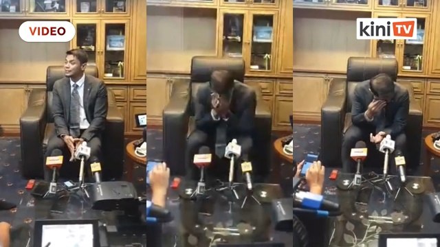 Saya belum puas berkhidmat untuk rakyat Perak - Exco Perak menangis