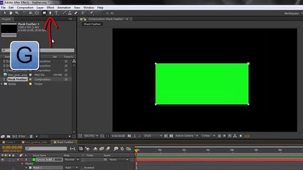 After Effects Basics 46 The Mask Feather Tool