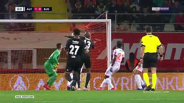 Aytemiz Alanyaspor 1-2 Beşiktaş Maçın Geniş Özeti ve Golleri