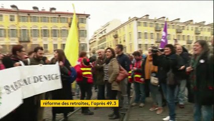 Réforme des retraites : malgré le recours au 49.3, les opposants n'ont pas abdiqué