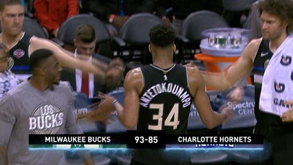 Giannis shines as Bucks beat Hornets for sixth straight win