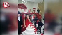 Düğün günü sinirlenip ortalığı dağıtan damat