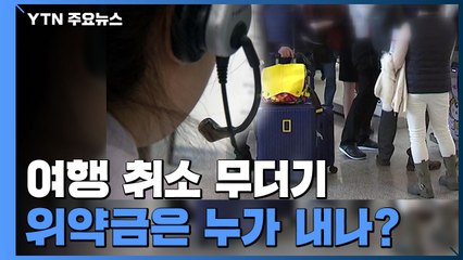 여행 취소 무더기...위약금은 누가 내나? / YTN