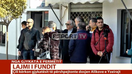 Report TV - Bashkëpunëtorë e kolegë në mbështetje të Henri Çilit para gjykatës