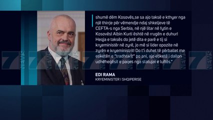 RAMA MBRON KURTIN, HARADINAJ «PRISHA PLANIN SERBOMADH» - News, Lajme - Kanali 7