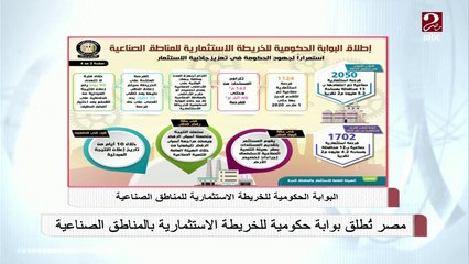 #صباحك_مصري | مصر تُطلق بوابة حكومية للخريطة الاستثمارية بالمناطق الصناعية
