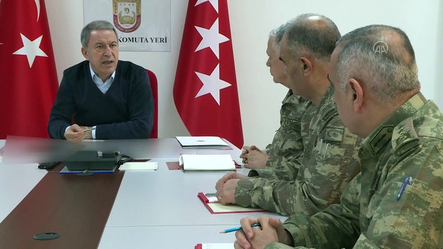 Bakan Akar'dan 'Bahar Kalkanı Harekatı' açıklaması - HATAY