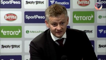 Ole Gunnar Solskjaer - Post Match Press Conference - Everton 1-1 Manchester United - Premier League