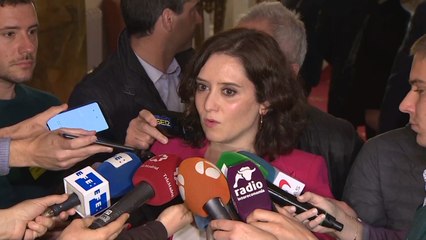 Ayuso censura que Sánchez se deje "humillar"