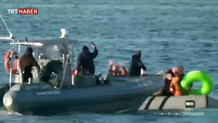 Yunan sahil güvenliği mülteci botunu batırmaya çalıştı