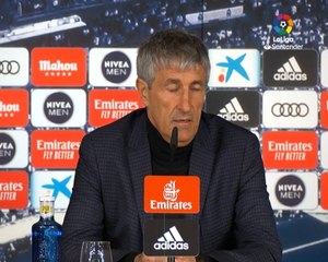 26e j. - Setién : "Il reste beaucoup de points à prendre cette saison"