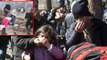 Yunanistan sınırında biber gazına maruz kalan Suriyeli küçük kız, sosyal medyada gündem oldu