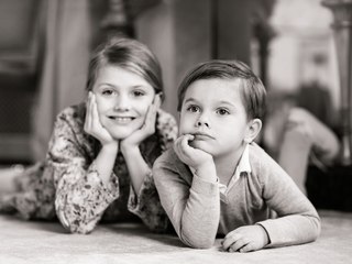 Zuckersüße Bilder der Kids aus dem schwedischen Königshaus