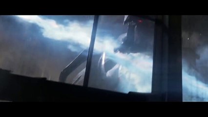 Godzilla vs MUTOs - Atomic Breath Scene - Final Battle - Godzilla (2014) Movie Clip HD