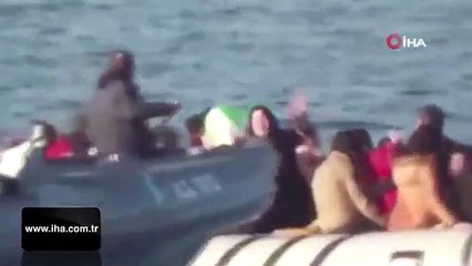 Yunan Sahil Güvenliği mülteci botunu böyle batırmaya çalıştı
