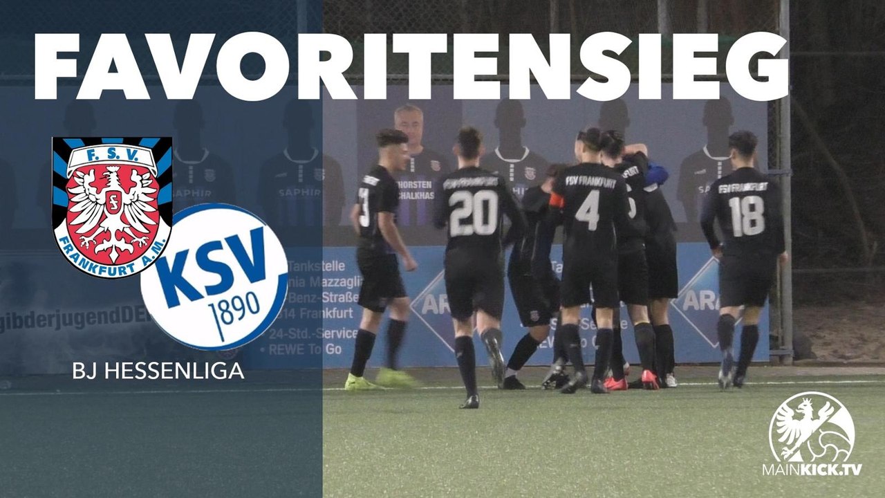 Klarer Sieg für den Tabellenführer | FSV Frankfurt U17 – Karbener SV U17 (BJ Hessenliga)