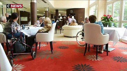 Virus - Dans cet Ephad de Châtillon dans les Hauts-de-Seine, le personnel a renforcé la vigilance pour les personnes venant de l'extérieur - VIDEO