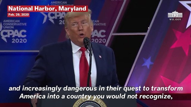 Trump Says 'Far-Left Radicals' Want To Turn America Into A 'Country You Would Not Recognize' In CPAC Speech