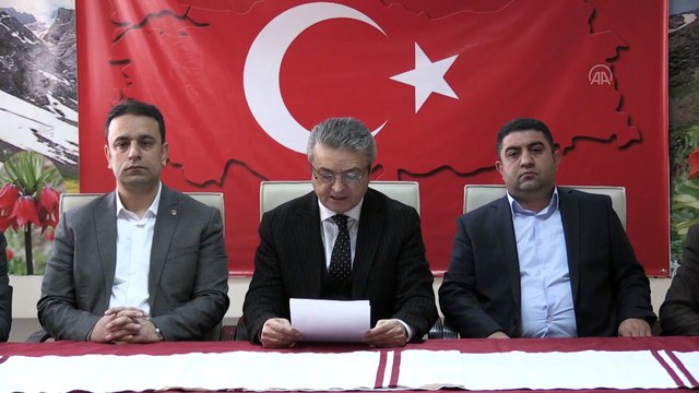 Sivil toplum kuruluşlarından Bahar Kalkanı Harekatı'na destek - HAKKARİ