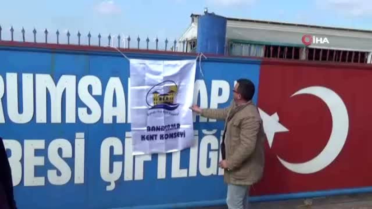 Kirlenen dere isyan ettirdi