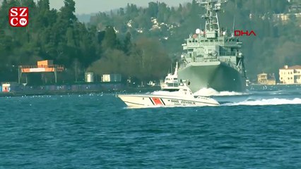 Télécharger la video: Rus savaş gemisi İstanbul’dan geçti!