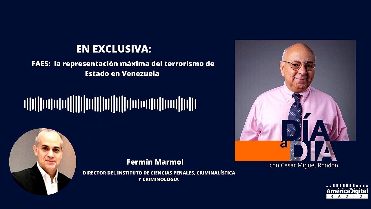 El abogado criminalista Fermin Marmol García explicó el problema de origen de las FAES y el terror que han generado en la población