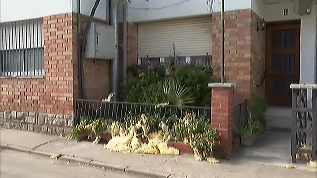 Los vientos de la borrasca Karine provocan destrozos en Cataluña