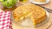 Tortilla de patatas: rellena de jamón y queso
