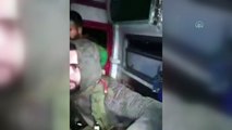 Esed rejimi askerleri, ambulansları kalkan yaptı