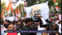 Indian Youth Congress stages protest against HM Shah, demands FIR against BJP leaders