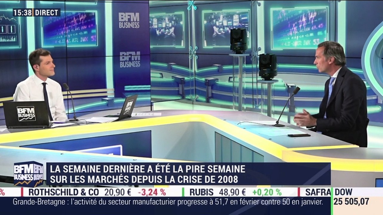 Xavier De Buhren (Mirabaud Asset Management): La semaine dernière a été la pire semaine sur les marchés depuis la crise de 2008 - 02/03
