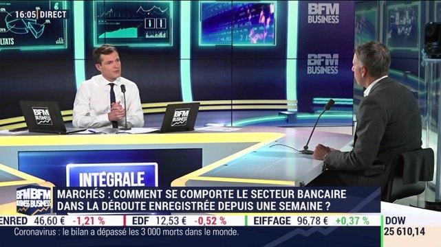 David Benamou (Axiom Alternative Investments): Comment se comporte le secteur bancaire dans la déroute enregistrée depuis une semaine ? - 02/03