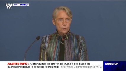 Elisabeth Borne: "Toutes les activités essentielles à la vie du pays doivent pouvoir se poursuivre"