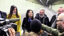 Raggi - La galleria Giovanni XXIII riapre al traffico (02.03.20)