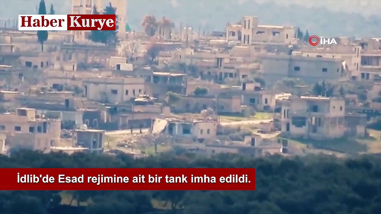 Rejim Güçlerine Ait Tank İmha Edildi