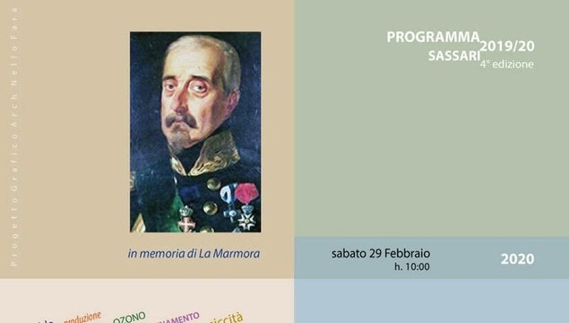 CICLO CONFERENZE COMUNICARE L'AMBIENTE Pinacoteca Sassari Sabato 29 Febbraio 2020 PERCORSI STORICI IN SARDEGNA (Prima Parte)