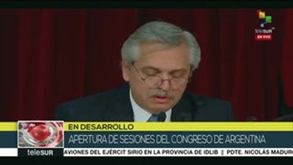 Alberto Fernández pide unidad y ratifica el nuevo rumbo de Argentina