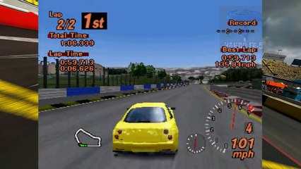 Gran Turismo 2 (PSX) Parte 16 - Comprei um Ford Taurus SHO