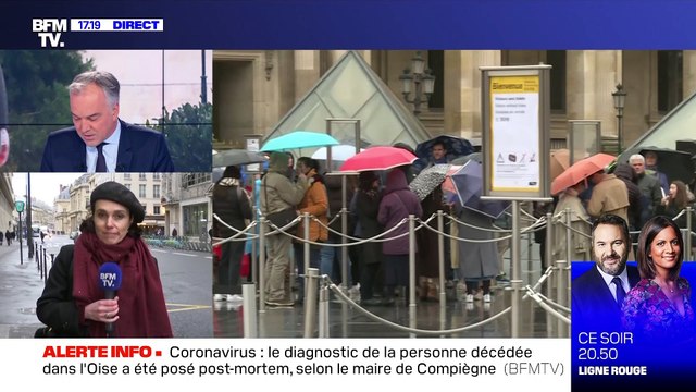 Story 2 : Le musée du Louvre est resté fermé à cause du coronavirus - 02/03