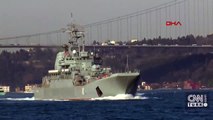 Rus savaş gemisi Novocherkassk Boğaz'dan geçti