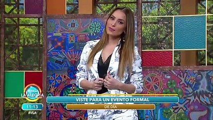 Aprende a vestirte para un evento formal de día. ¡Checa los tips! | Venga La Alegría