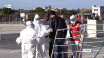 В Италии якобы из-за коронавируса помещено на карантин судно со спасенными беженцами (02.03.2020)