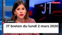 JT Breton du lundi 2 mars 2020